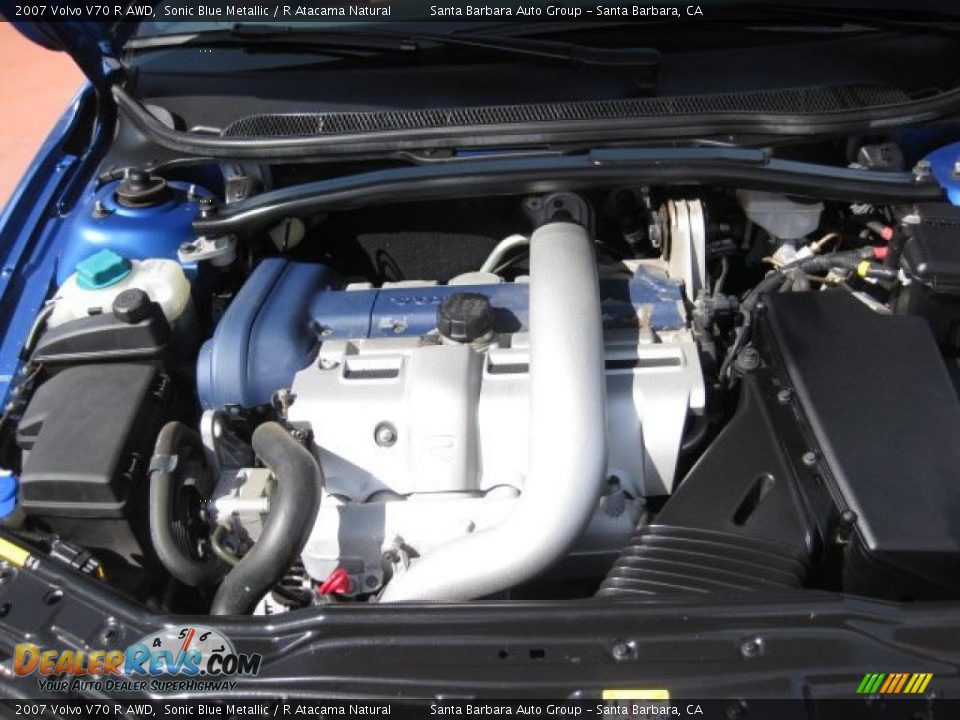 2007 Volvo V70 R AWD 2.5 Liter R Turbocharged DOHC 20-Valve VVT 5 Cylinder Engine Photo #18