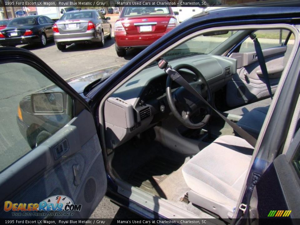 Gray Interior - 1995 Ford Escort LX Wagon Photo #9
