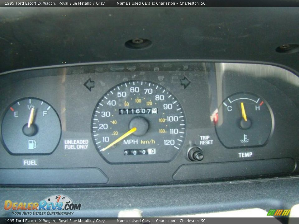1995 Ford Escort LX Wagon Gauges Photo #24