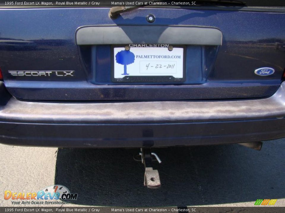 1995 Ford Escort LX Wagon Royal Blue Metallic / Gray Photo #33