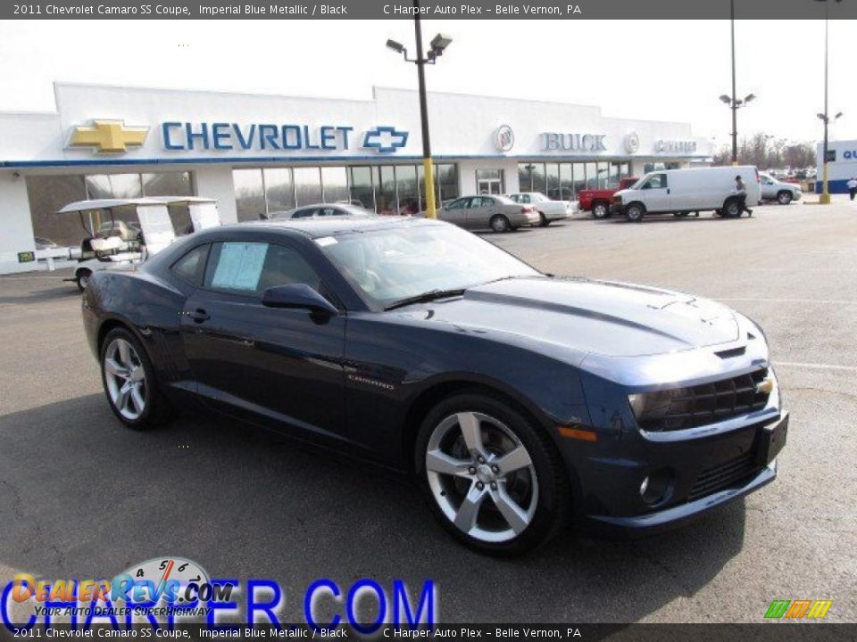 2011 Chevrolet Camaro SS Coupe Imperial Blue Metallic / Black Photo #1