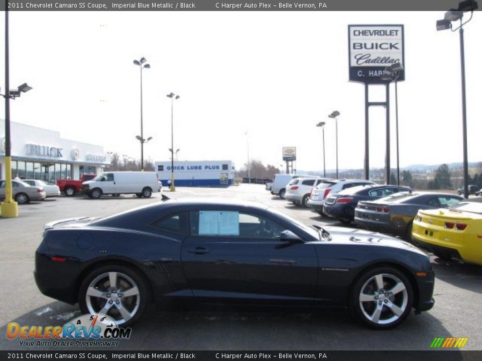 2011 Chevrolet Camaro SS Coupe Imperial Blue Metallic / Black Photo #2