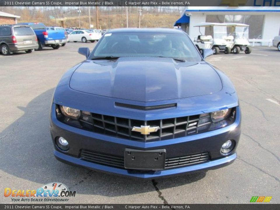 2011 Chevrolet Camaro SS Coupe Imperial Blue Metallic / Black Photo #3