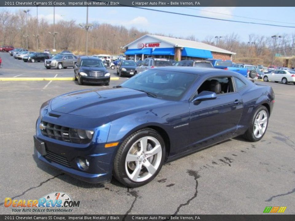2011 Chevrolet Camaro SS Coupe Imperial Blue Metallic / Black Photo #4