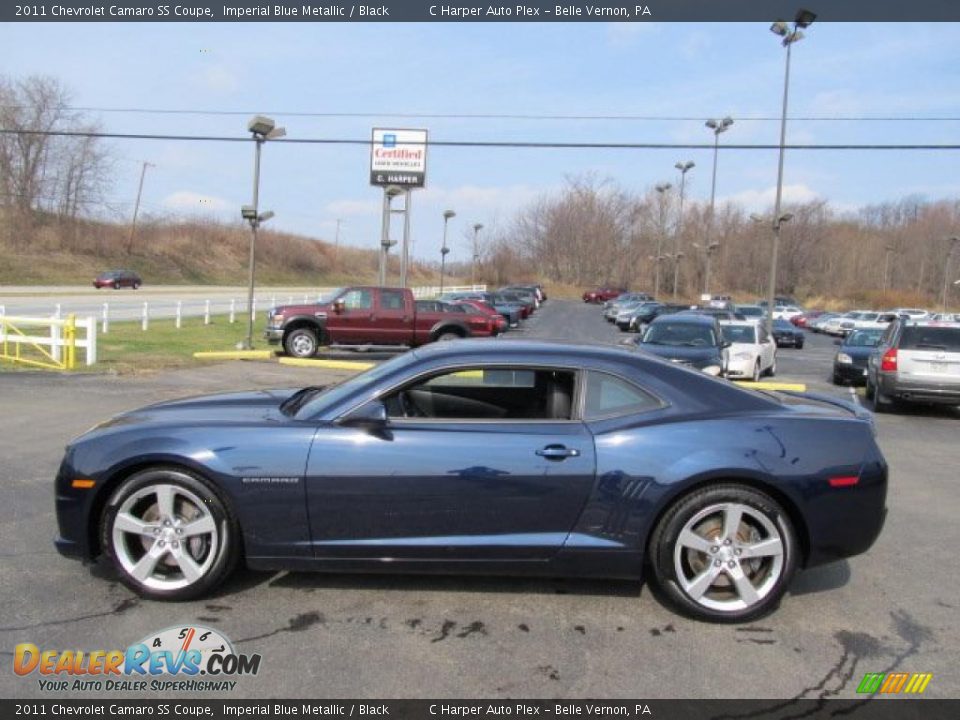 2011 Chevrolet Camaro SS Coupe Imperial Blue Metallic / Black Photo #5