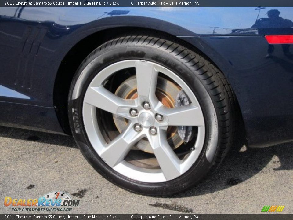 2011 Chevrolet Camaro SS Coupe Imperial Blue Metallic / Black Photo #6