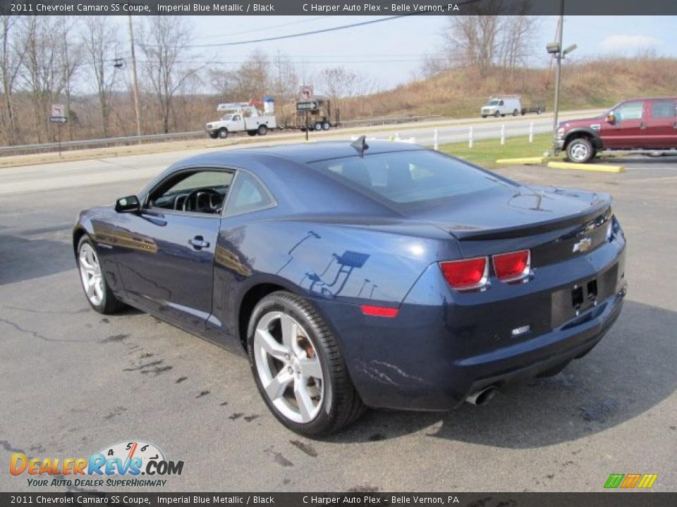 2011 Chevrolet Camaro SS Coupe Imperial Blue Metallic / Black Photo #7