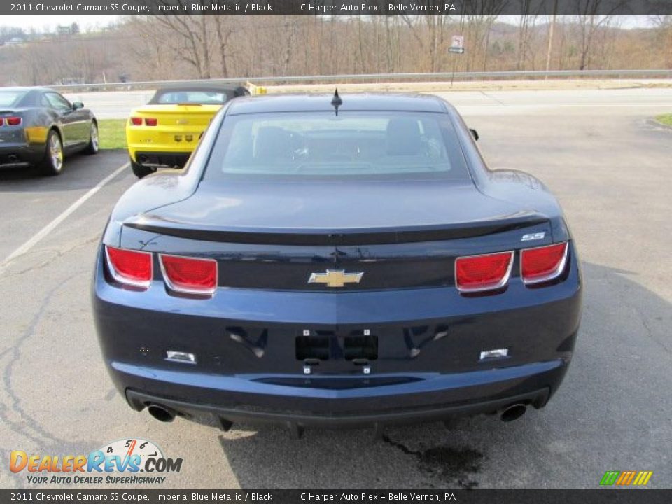 2011 Chevrolet Camaro SS Coupe Imperial Blue Metallic / Black Photo #8