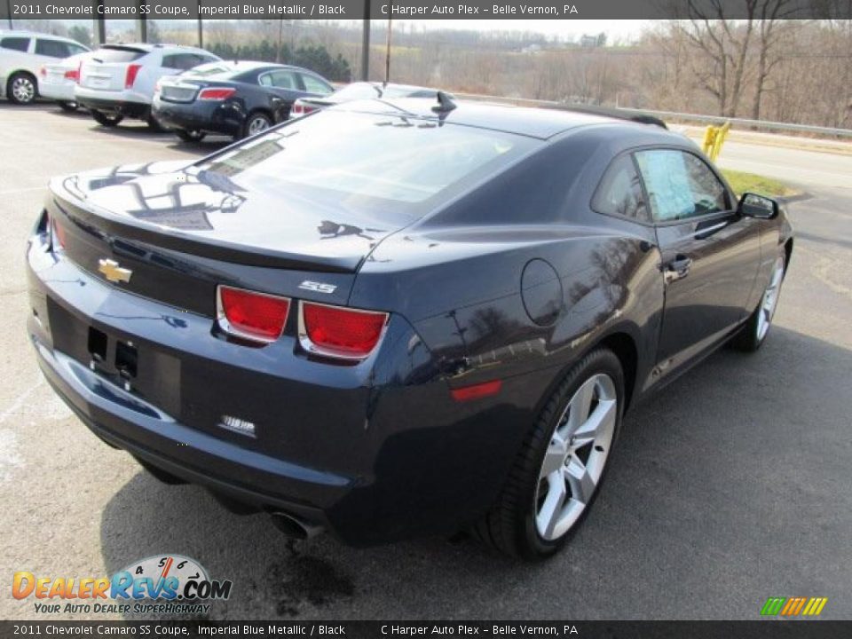 2011 Chevrolet Camaro SS Coupe Imperial Blue Metallic / Black Photo #9