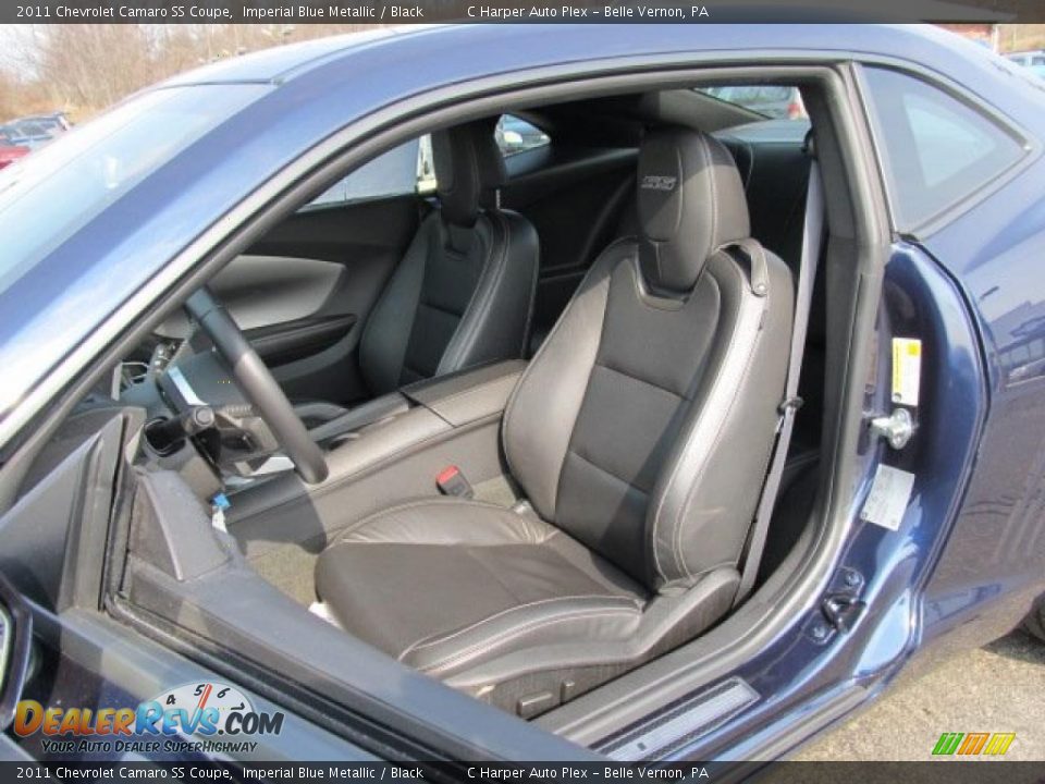2011 Chevrolet Camaro SS Coupe Imperial Blue Metallic / Black Photo #11
