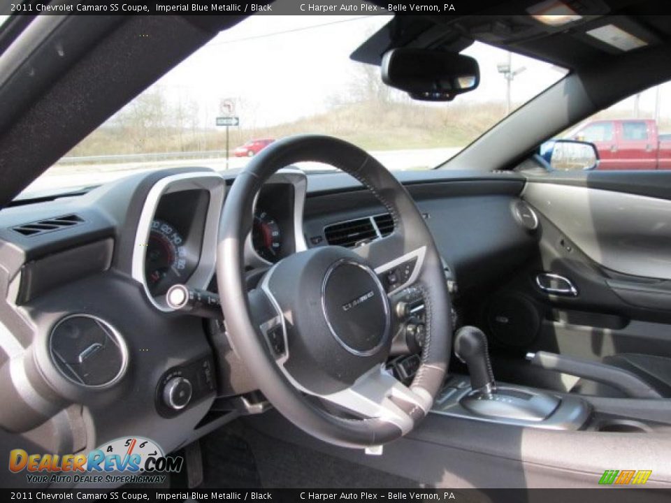 2011 Chevrolet Camaro SS Coupe Imperial Blue Metallic / Black Photo #13