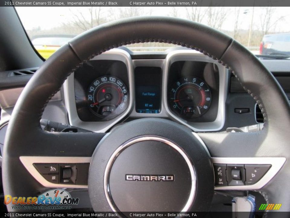 2011 Chevrolet Camaro SS Coupe Imperial Blue Metallic / Black Photo #16