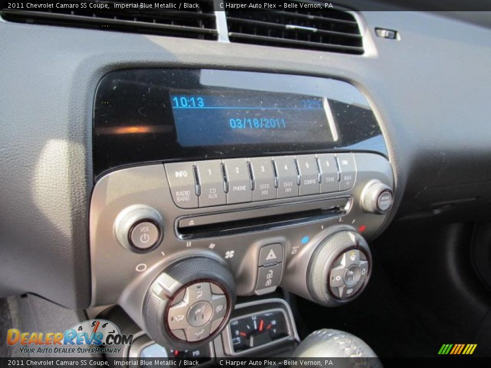 2011 Chevrolet Camaro SS Coupe Imperial Blue Metallic / Black Photo #17