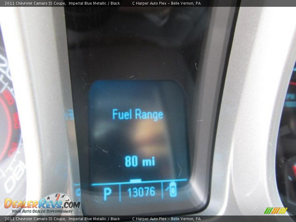 2011 Chevrolet Camaro SS Coupe Imperial Blue Metallic / Black Photo #25