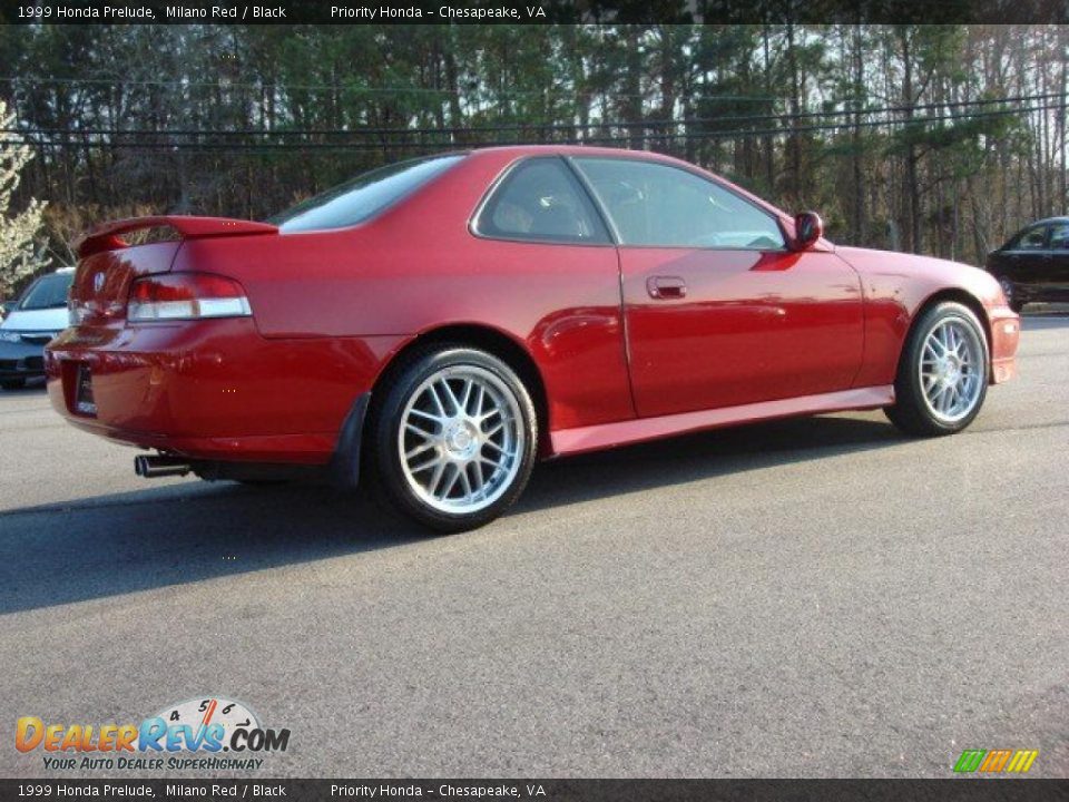 1999 Honda Prelude Milano Red / Black Photo #5