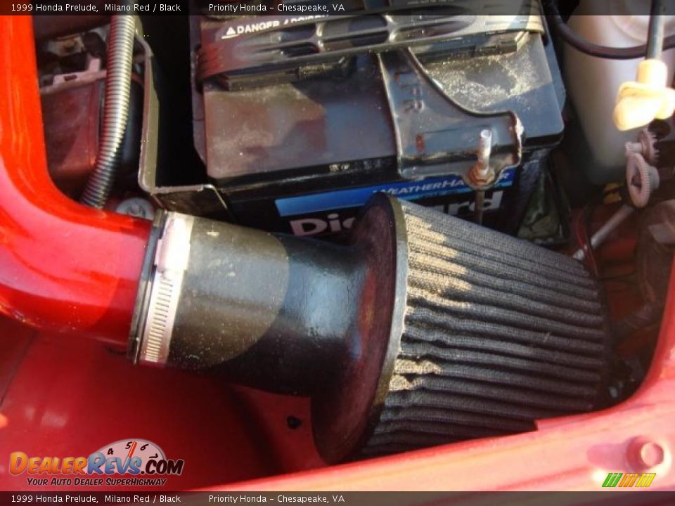1999 Honda Prelude Milano Red / Black Photo #23