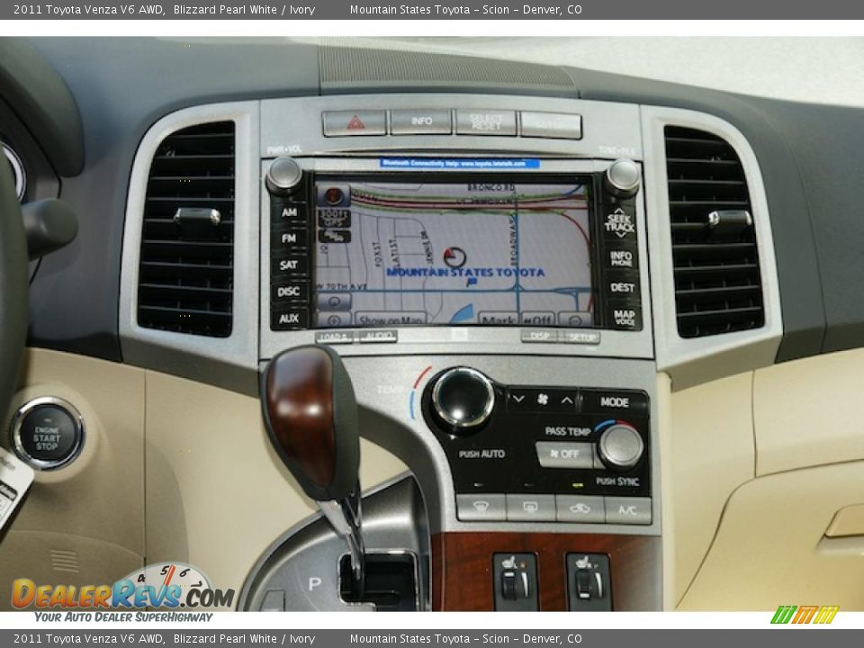 Navigation of 2011 Toyota Venza V6 AWD Photo #10