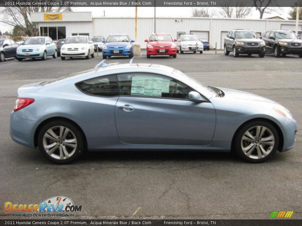 Acqua Minerale Blue 2011 Hyundai Genesis Coupe 2.0T Premium Photo #5