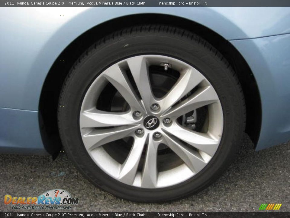 2011 Hyundai Genesis Coupe 2.0T Premium Wheel Photo #9