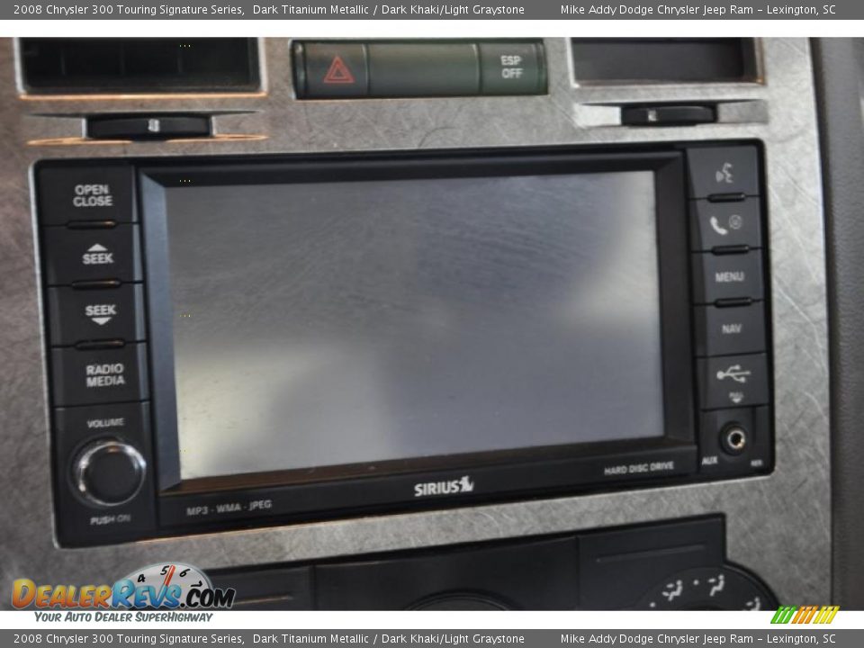 2008 Chrysler 300 Touring Signature Series Dark Titanium Metallic / Dark Khaki/Light Graystone Photo #11