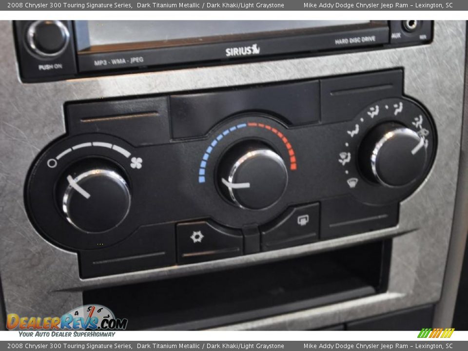 2008 Chrysler 300 Touring Signature Series Dark Titanium Metallic / Dark Khaki/Light Graystone Photo #12
