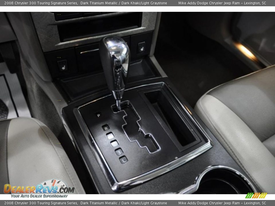 2008 Chrysler 300 Touring Signature Series Dark Titanium Metallic / Dark Khaki/Light Graystone Photo #13