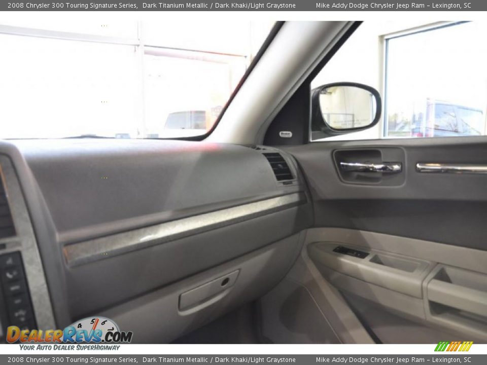 2008 Chrysler 300 Touring Signature Series Dark Titanium Metallic / Dark Khaki/Light Graystone Photo #14
