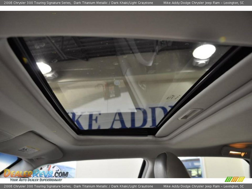 2008 Chrysler 300 Touring Signature Series Dark Titanium Metallic / Dark Khaki/Light Graystone Photo #15