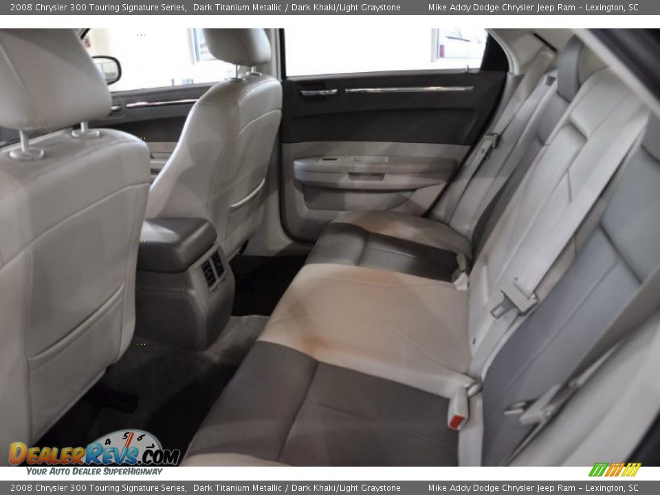 2008 Chrysler 300 Touring Signature Series Dark Titanium Metallic / Dark Khaki/Light Graystone Photo #16