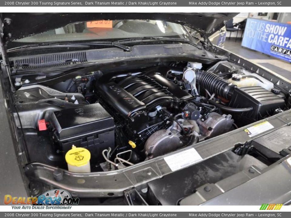 2008 Chrysler 300 Touring Signature Series Dark Titanium Metallic / Dark Khaki/Light Graystone Photo #21