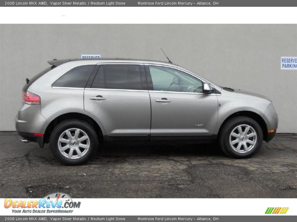 Vapor Silver Metallic 2008 Lincoln MKX AWD Photo #5