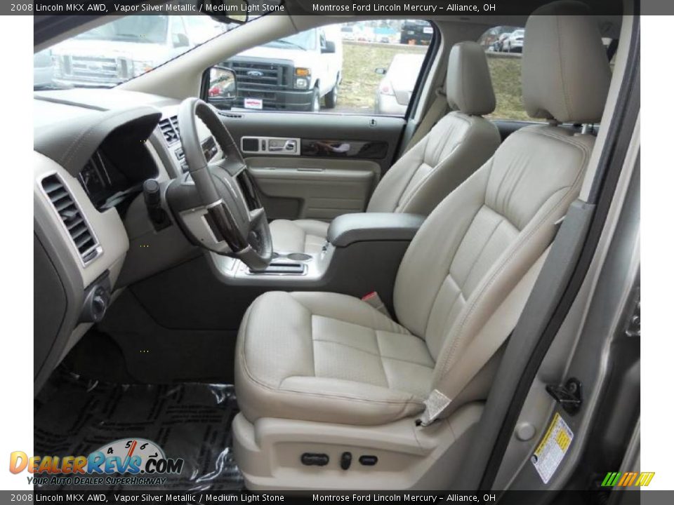 Medium Light Stone Interior - 2008 Lincoln MKX AWD Photo #10