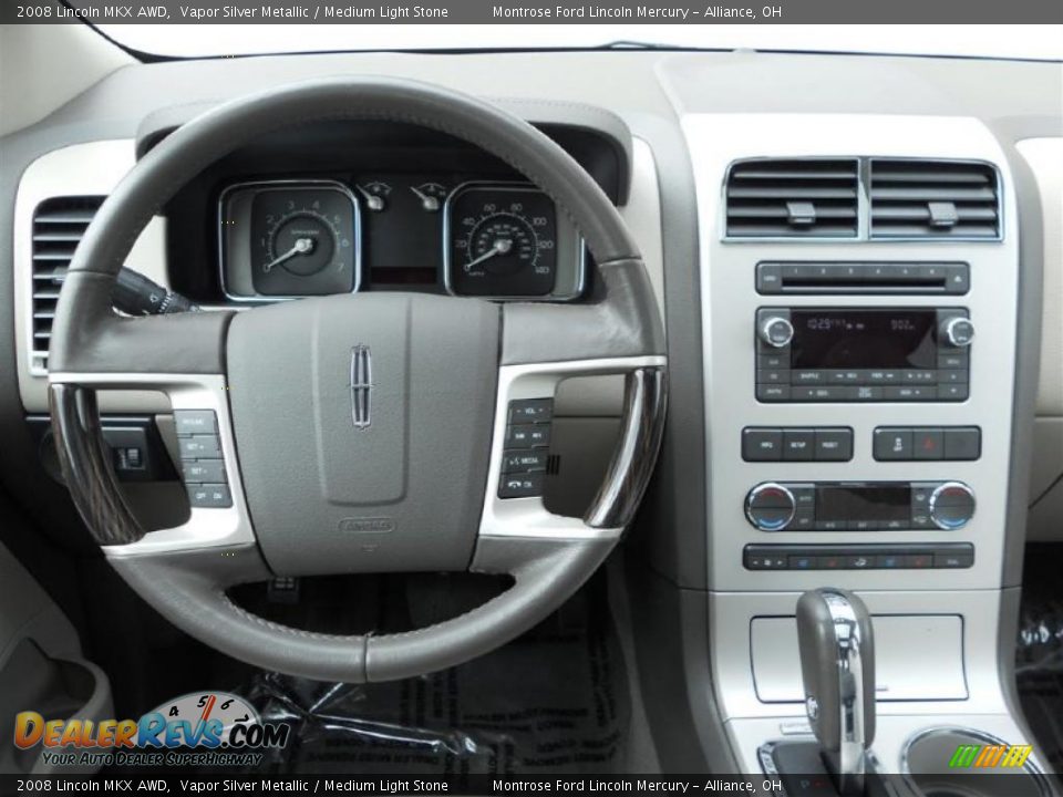 Dashboard of 2008 Lincoln MKX AWD Photo #11