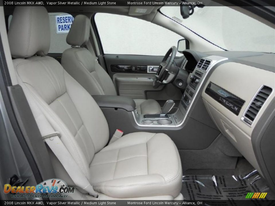 Medium Light Stone Interior - 2008 Lincoln MKX AWD Photo #13