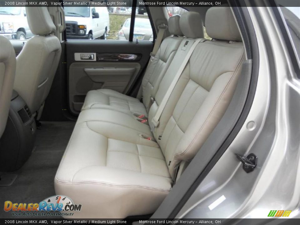 Medium Light Stone Interior - 2008 Lincoln MKX AWD Photo #17