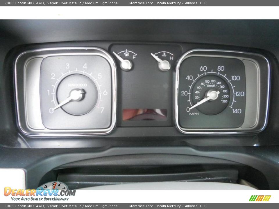 2008 Lincoln MKX AWD Gauges Photo #28