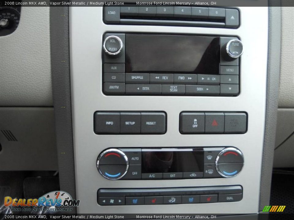 Controls of 2008 Lincoln MKX AWD Photo #31