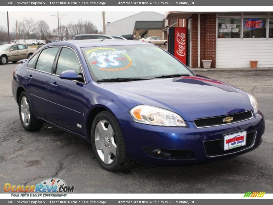 2006 Chevrolet Impala SS Laser Blue Metallic / Neutral Beige Photo #1