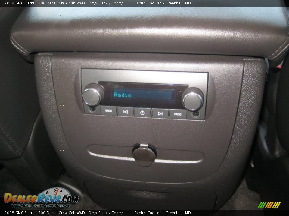 2008 GMC Sierra 1500 Denali Crew Cab AWD Onyx Black / Ebony Photo #20