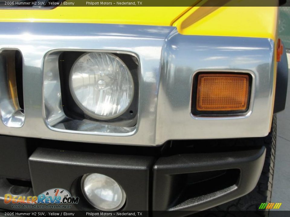 2006 Hummer H2 SUV Yellow / Ebony Photo #10