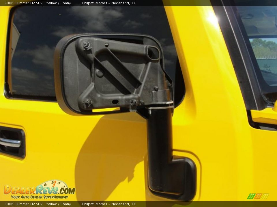 2006 Hummer H2 SUV Yellow / Ebony Photo #17