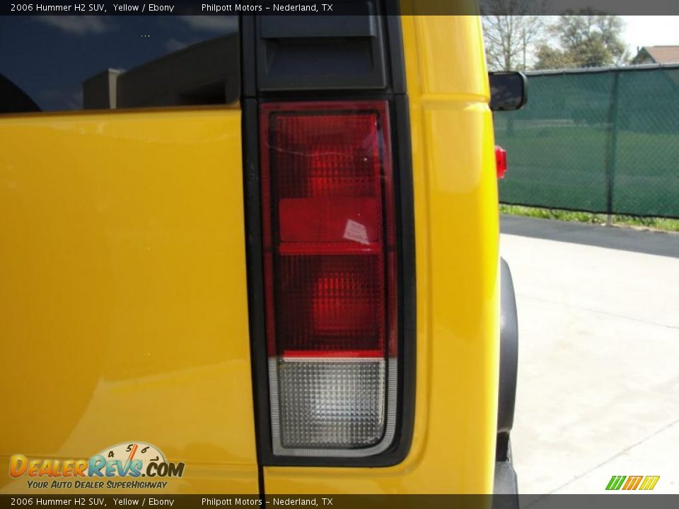 2006 Hummer H2 SUV Yellow / Ebony Photo #18