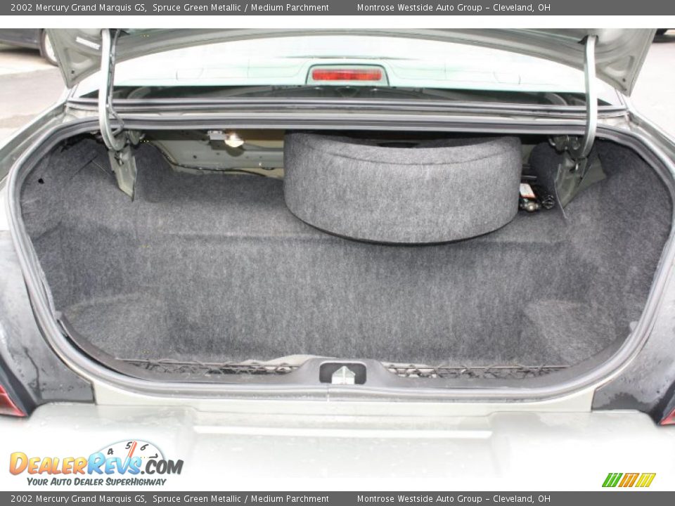 2002 Mercury Grand Marquis GS Trunk Photo #23