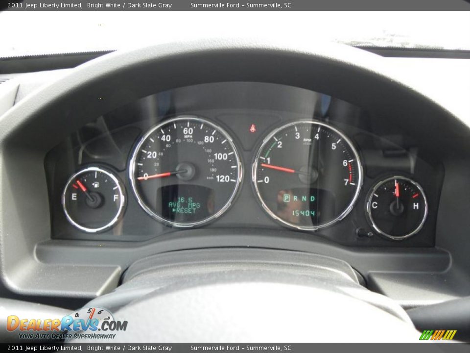 2011 Jeep Liberty Limited Gauges Photo #21