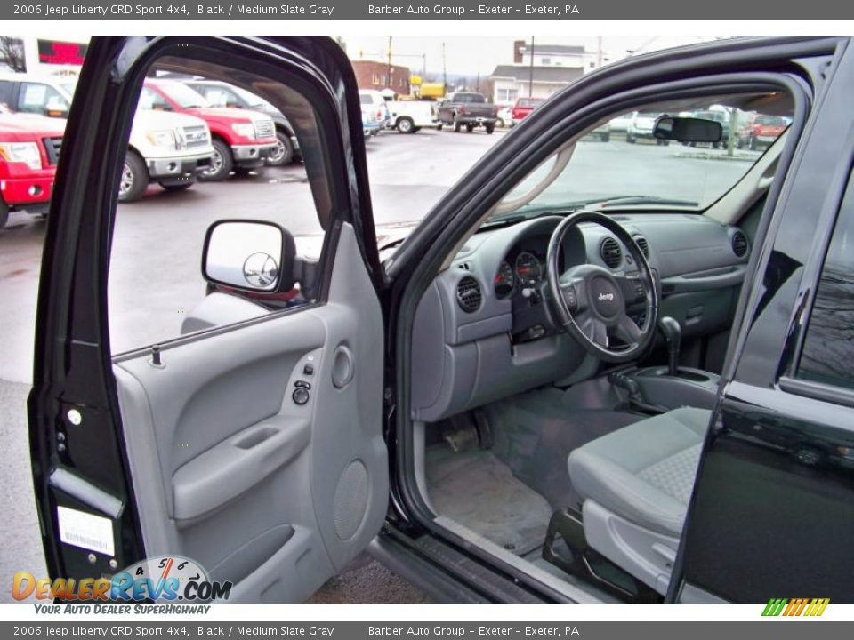 Medium Slate Gray Interior - 2006 Jeep Liberty CRD Sport 4x4 Photo #11