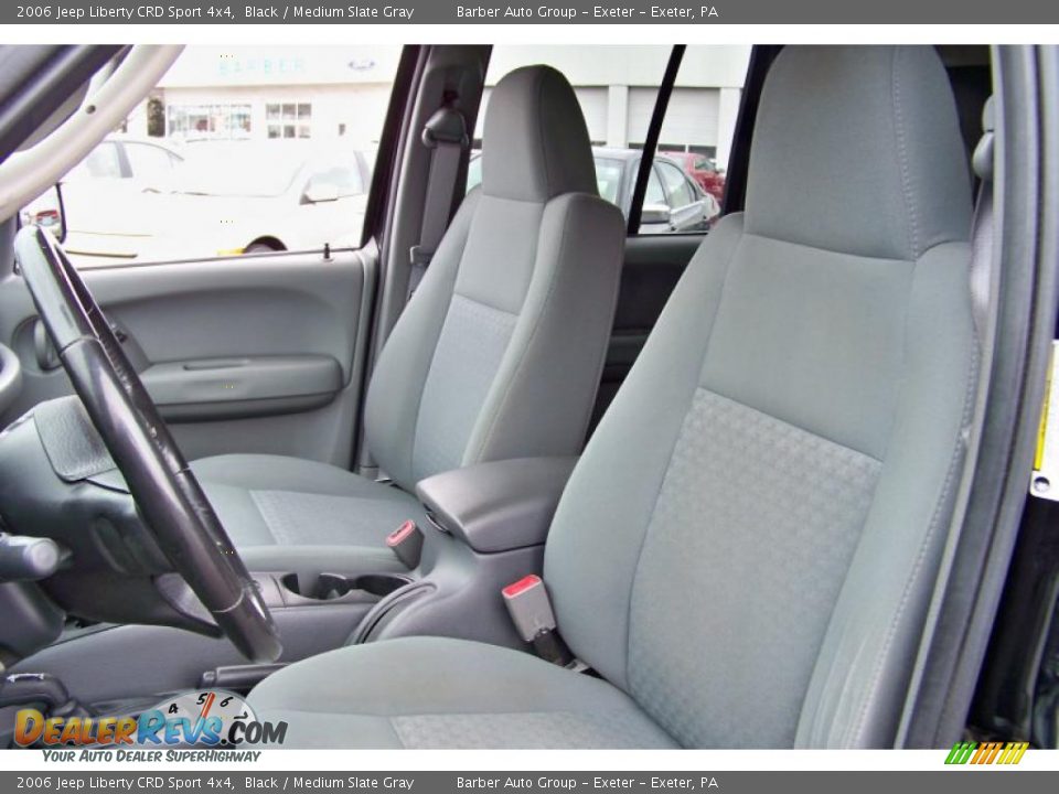 Medium Slate Gray Interior - 2006 Jeep Liberty CRD Sport 4x4 Photo #12