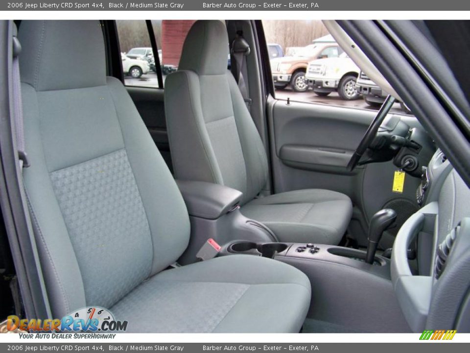 Medium Slate Gray Interior - 2006 Jeep Liberty CRD Sport 4x4 Photo #19