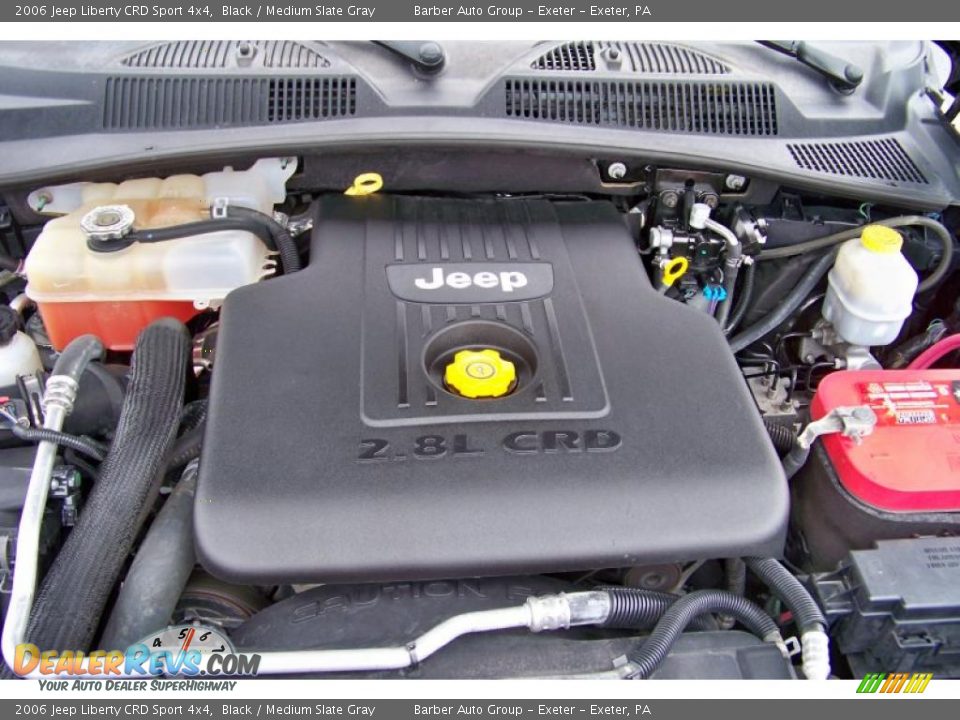 2006 Jeep Liberty CRD Sport 4x4 2.8 Liter DOHC 16V Turbo-Diesel 4 Cylinder Engine Photo #25