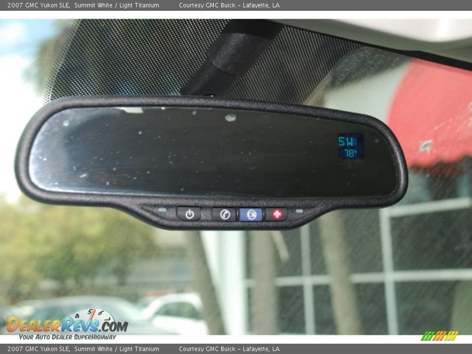 2007 GMC Yukon SLE Summit White / Light Titanium Photo #19