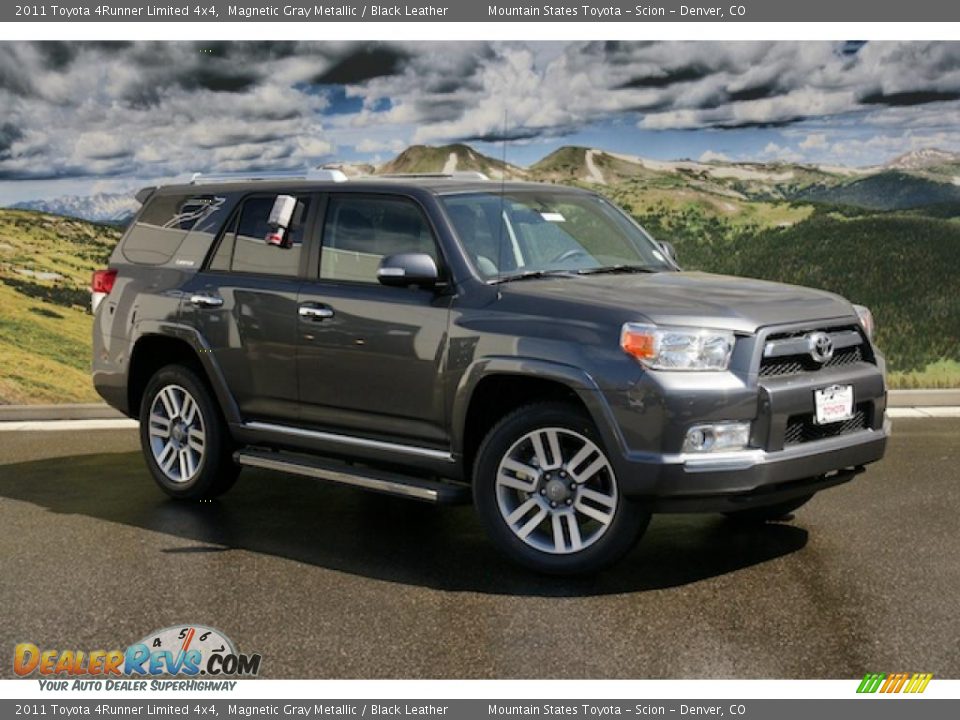 2011 Toyota 4Runner Limited 4x4 Magnetic Gray Metallic / Black Leather Photo #1